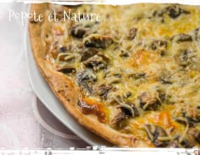 Tarte aux champignons et à la ricotta