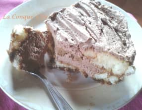 Tiramisu café-crème chantilly au chocolat