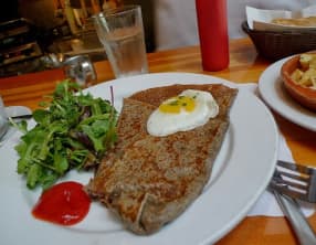 Galette au sarrasin à la lyonnaise