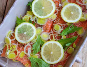 Filets de truite au citron