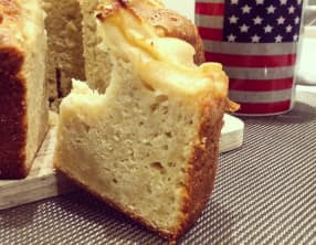 Fondant aux Pommes et amandes