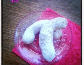 Cornes aux amandes et à la vanille