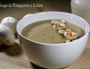 Soupe de Champignons à la Bière
