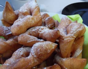 Bugnes croustillantes pour le Mardi gras