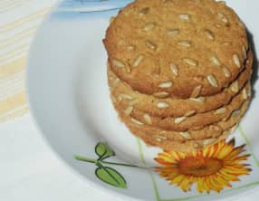 Cookies aux graines de tournesol