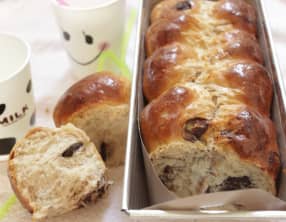 Brioche aux pépites de chocolat