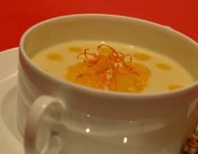 Crème d’endives à l’orange