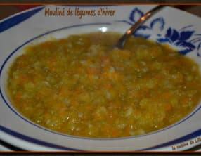 Mouliné de légumes d'hiver