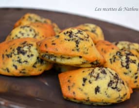 Madeleines au chocolat