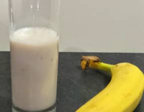 Milkshake banane ultra simple