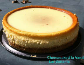 Cheesecake à la Vanille