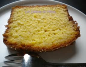 Cake très moelleux au citron
