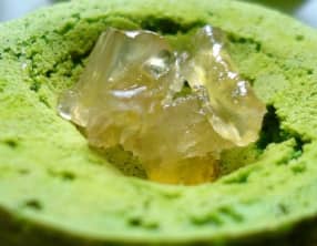 Macaron au fenouil confit