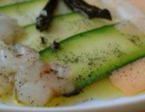 Langoustines à la vanille