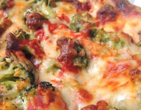 Lasagnes feta brocolis