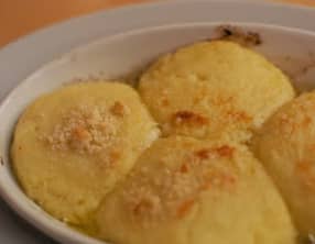 Gnocchis à la lyonnaise, au parmesan