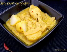 Curry jaune de poulet