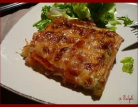 Quiche à la tomate