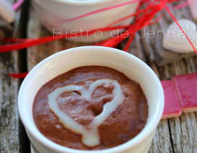 Mousse légère au chocolat et gingembre confit