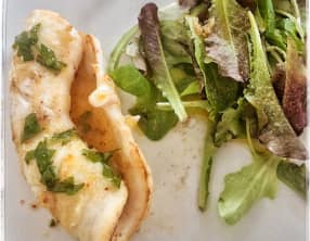 Encornet frit et sa vinaigrette