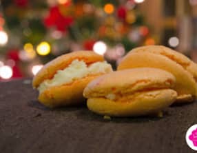 Macarons chèvre miel