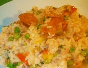 Riz à l'espagnol rapide