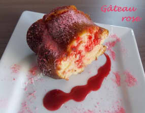 Gâteau rose