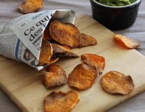 Chips de patate douce