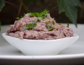 Houmos de haricots rouges