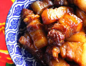 Porc braisé et caramélisé à la chinoise