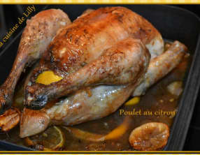 Poulet rôti au citron