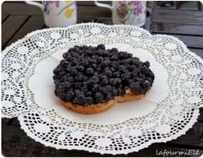 Tarte aux myrtilles
