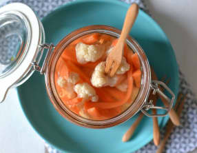 Légumes croquants aigres-doux au vinaigre