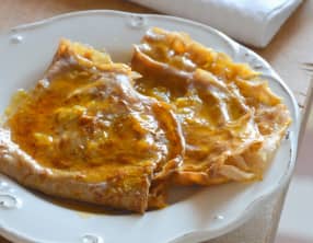 Crêpes Suzette à la Châtaigne