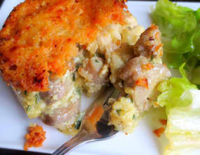 Mini-Crumbles de Poulet au Cheddar