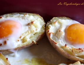 Oeufs en nid de pommes de terre