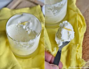 Mousses légères au citron