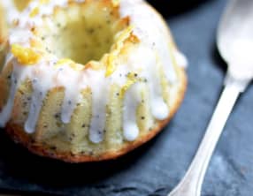 Mini Bundt Cakes Citron Pavot