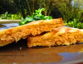 Croque-monsieur au thon