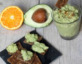 Dip ultra rapide avocat orange