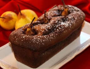 Cake poires chocolat