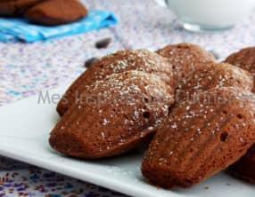 madeleines au chocolat