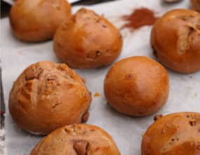 Pains au lait tout chocolat caramelia