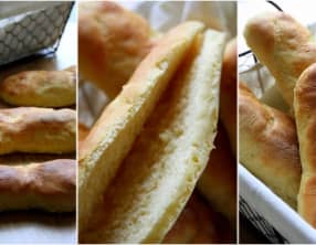 Pain à hot-dog maison