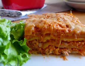 Lasagnes au thon et à la ricotta