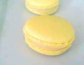 Macaron chocolat blanc coco