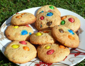 Cookies aux M&M’s