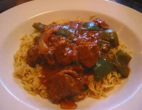 Agneau façon basquaise