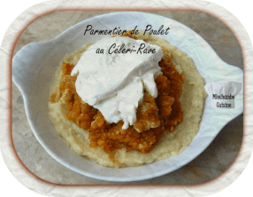 Parmentier de poulet au céleri-rave
