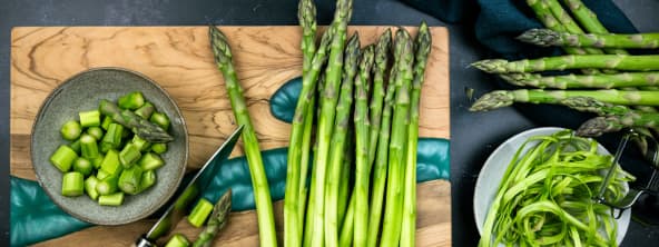 Alors, l’asperge verte on l’épluche ou pas ?